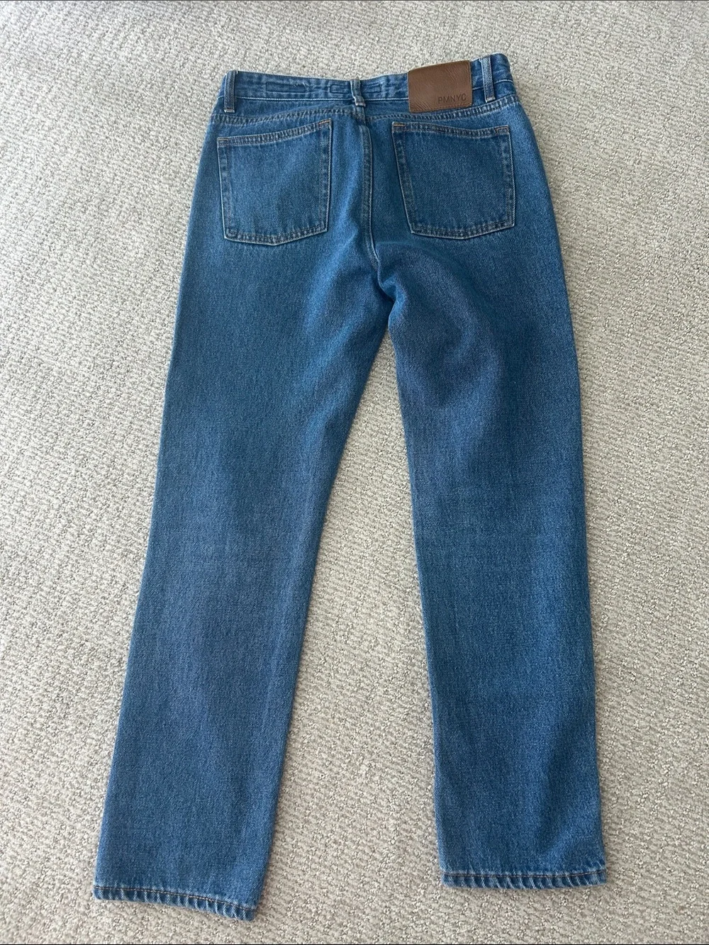 Men's Blue Denim Jeans - Classic Straight Fit - Peter Manning